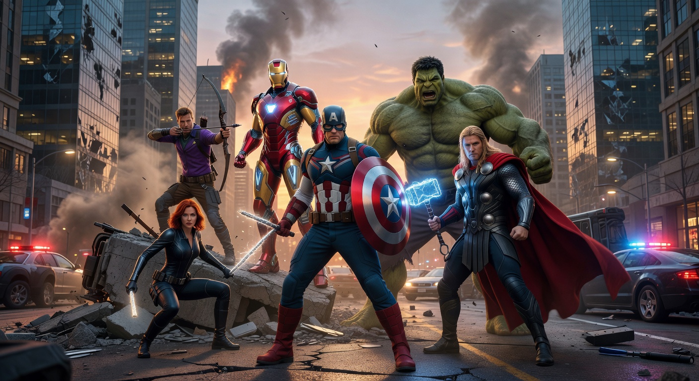 アベンジャーズ チームコミック